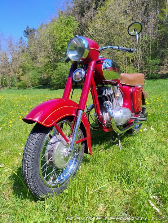 Jawa 250 Kývačka 1958