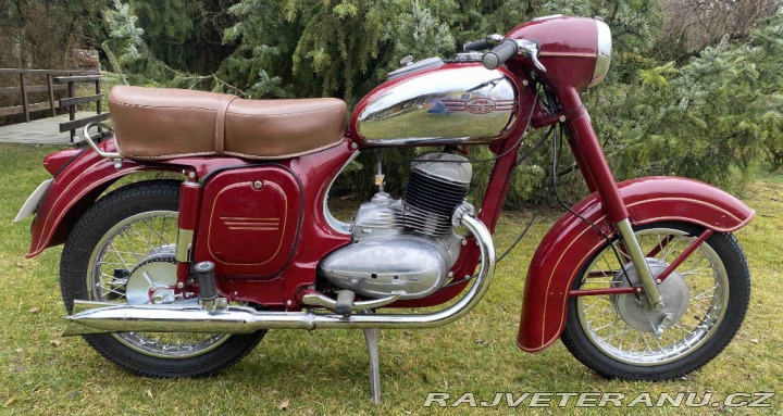 Jawa 250 Kývačka 1958