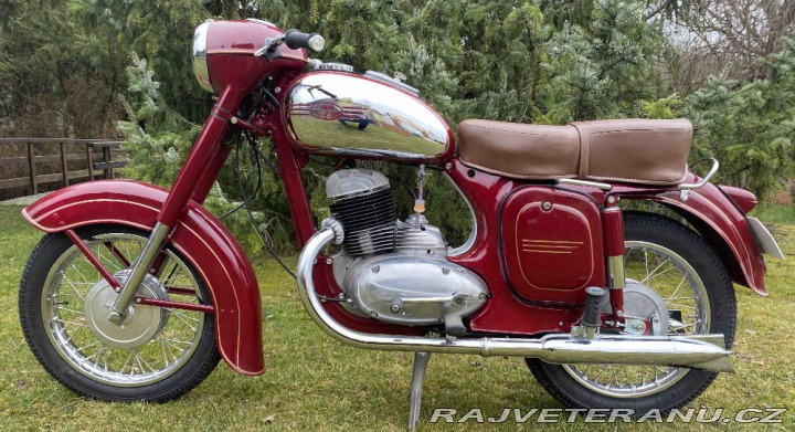 Jawa 250 Kývačka 1958