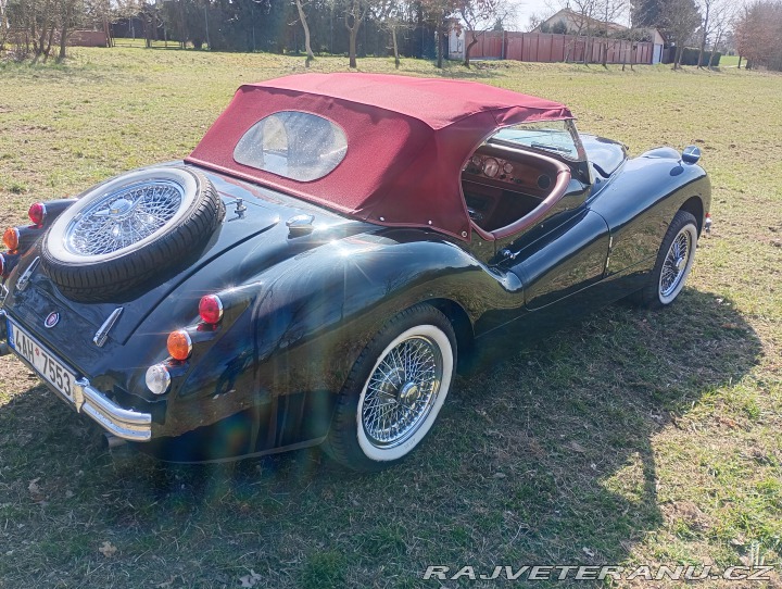 Jaguar XK 120 replika 2014