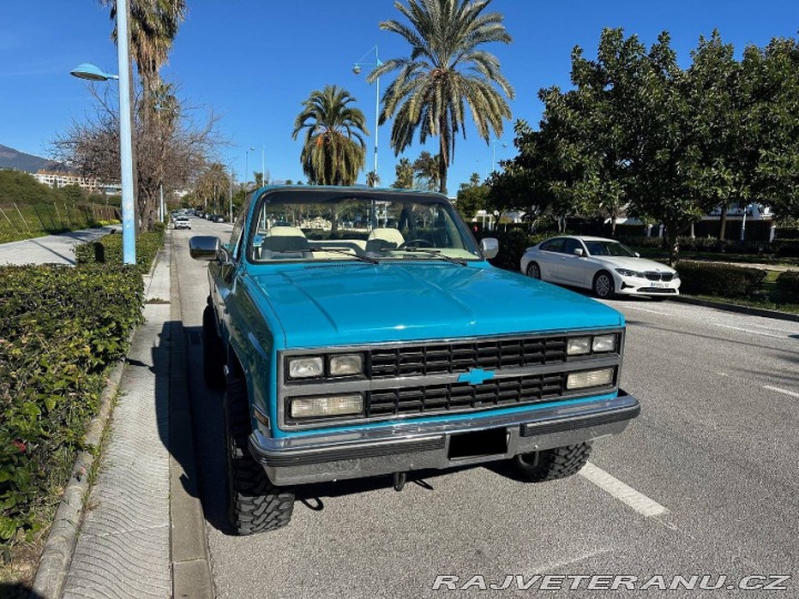 Chevrolet Blazer K5 5.7 V8 TBI 4WD Hydra-Matic 1989