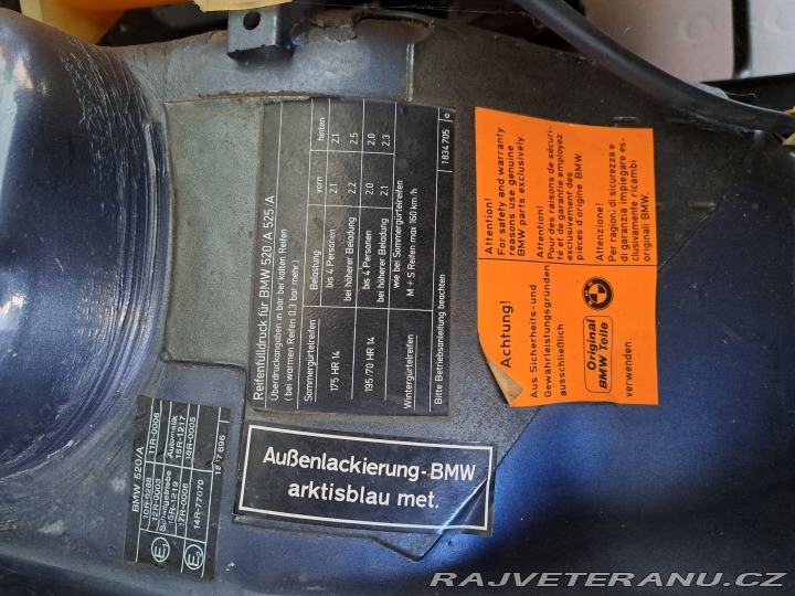 BMW 5 E12 520/6 1978