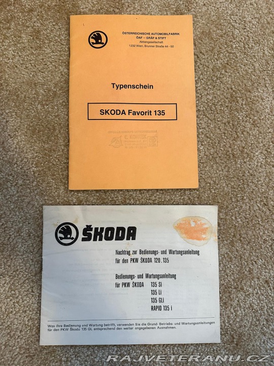 Škoda Favorit 135Le 1990