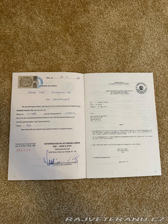 Škoda Favorit 135Le 1990