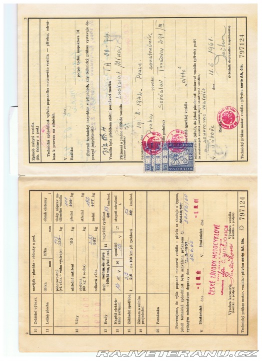 ČZ 175 502-Skutr 1961