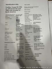 Cadillac DeVille SÉRIE 62 COUPE 1958 1958