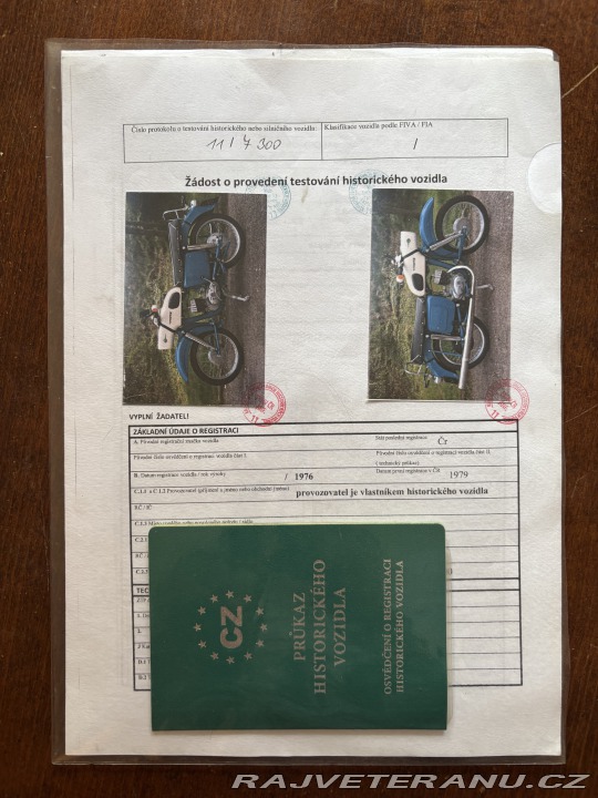 Jawa 150 MZ ES 150 Trophy 1976