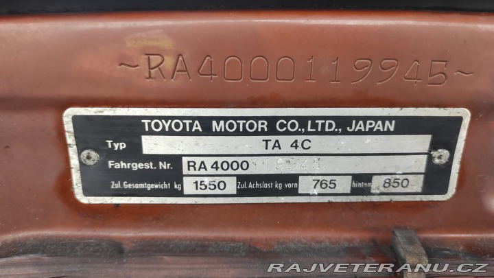 Toyota Celica RA40(TX22) 1981