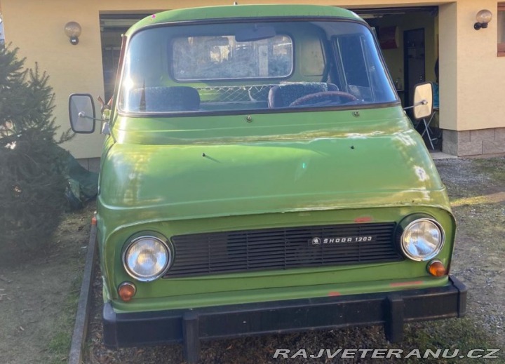 Škoda 1203 valník 1984