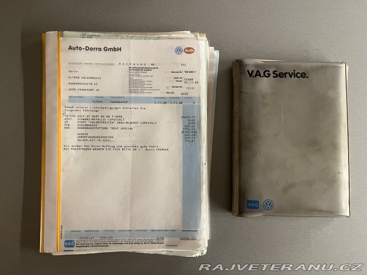 Volkswagen Golf GT special 1988