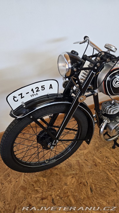 ČZ 125 A 1946