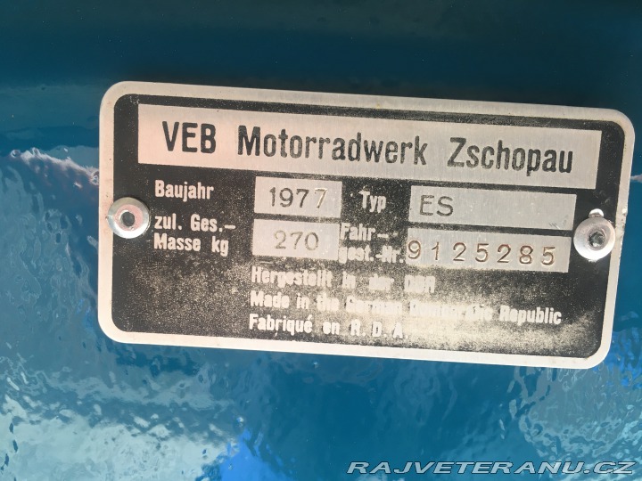 Ostatní značky Ostatní modely MZ 150 ES/1 1977