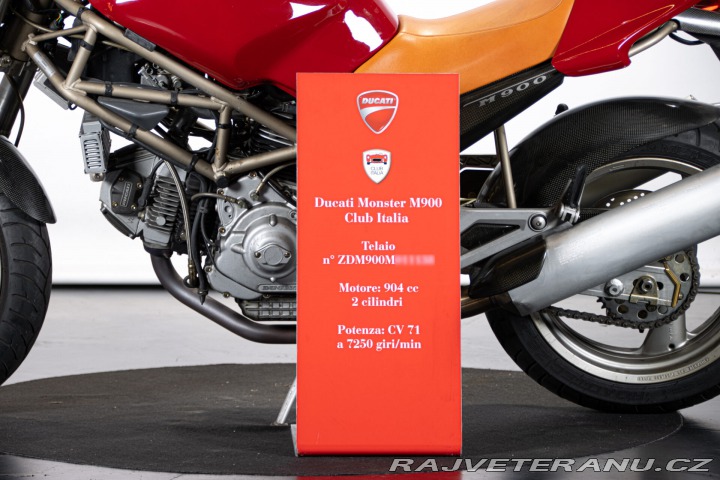 Ducati 900 MONSTER M 900 CLUB ITALIA 1996