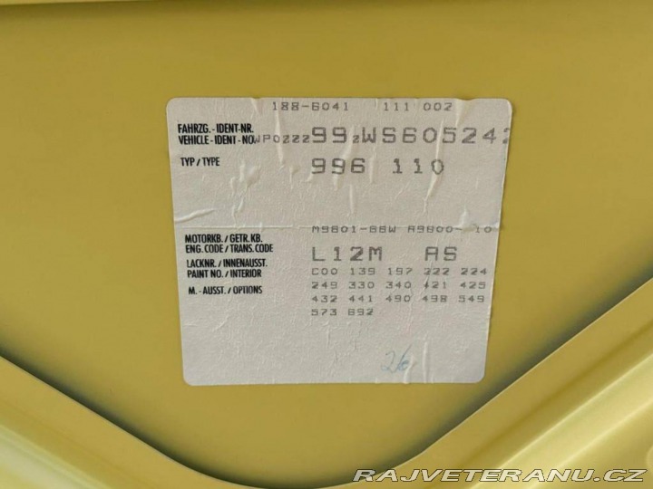 Porsche 911 (996) Carrera 1998