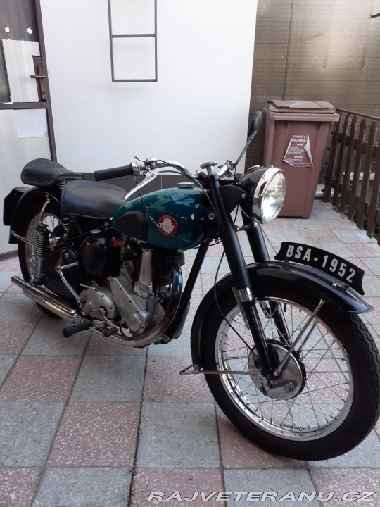 BSA B31 Motocykl 1952