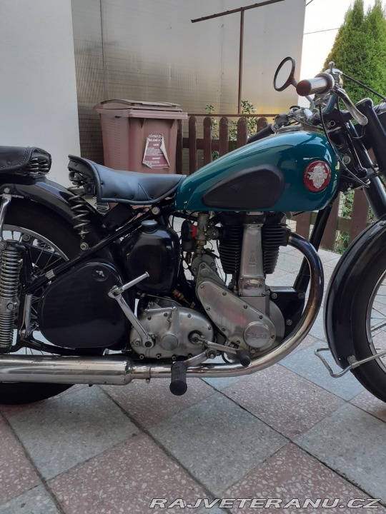 BSA B31 Motocykl 1952