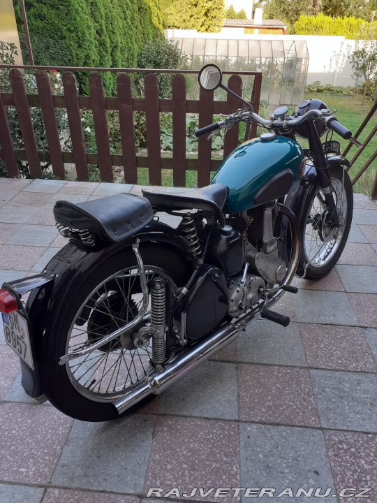 BSA B31 Motocykl 1952