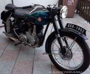 BSA B31 Motocykl 1952