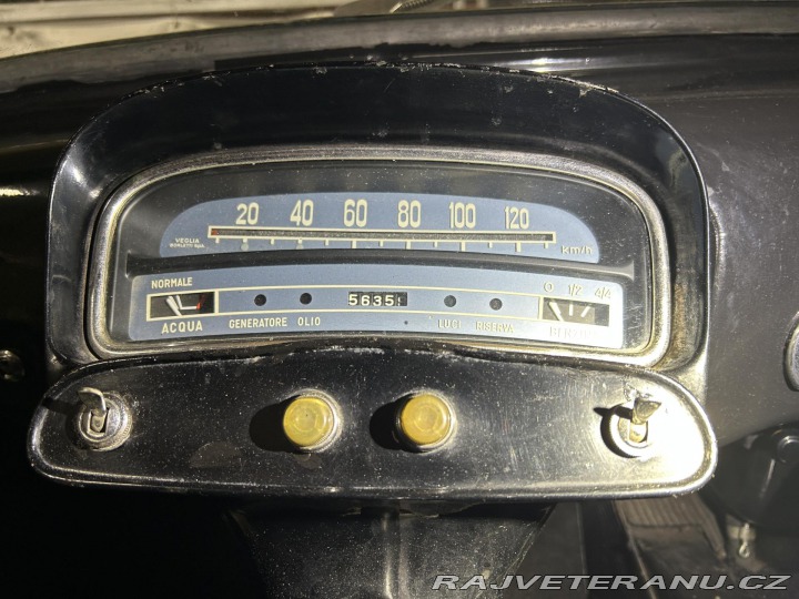 Fiat 1100 1100T POHŘEBNÍ VŮZ 1958