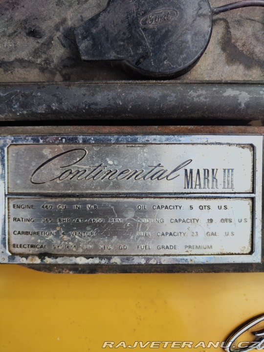 Lincoln Continental coupe mark III 1971