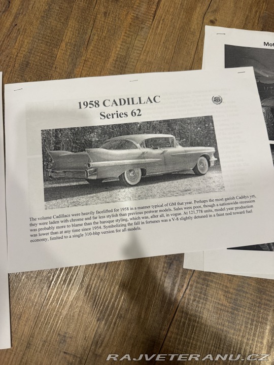 Cadillac Series 62 Coupe DeVille 1958 1958