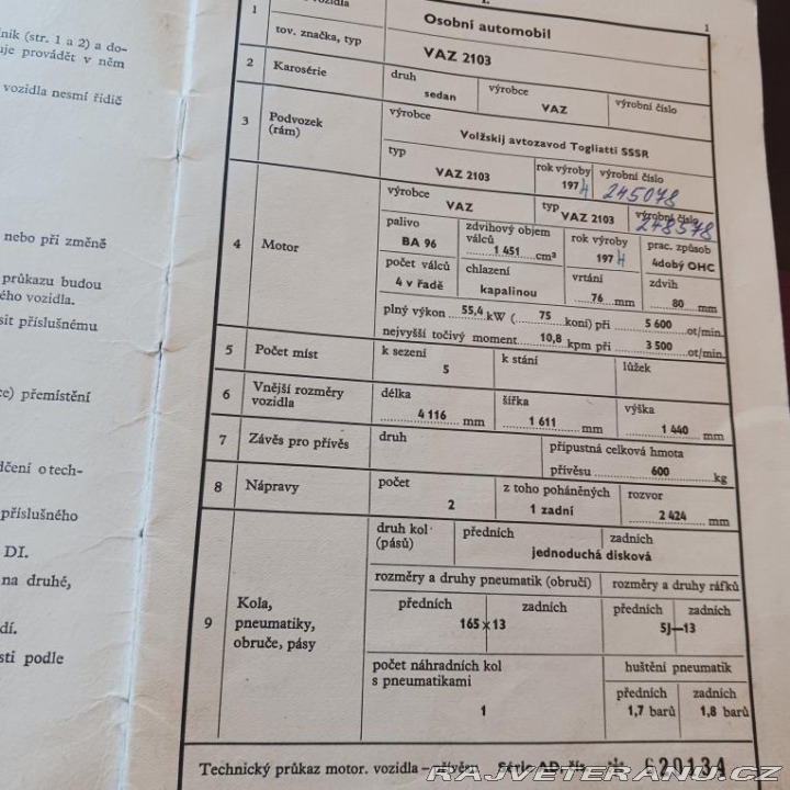 Žiguli 2103 VAZ 2103 1974