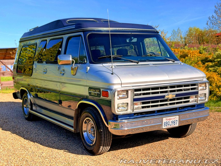 Chevrolet G20 5.0 V8 Tra-Tech 1.majitel 1986