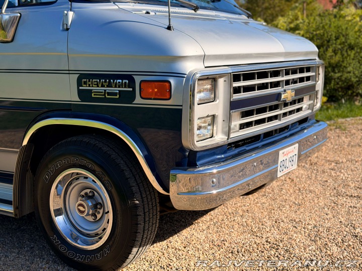 Chevrolet G20 5.0 V8 Tra-Tech 1.majitel 1986