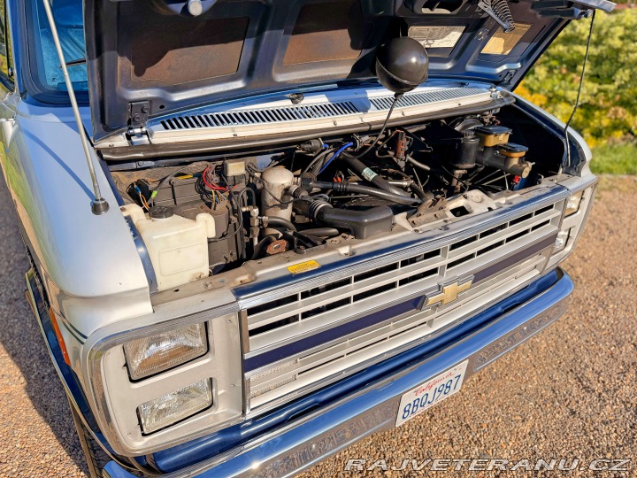 Chevrolet G20 5.0 V8 Tra-Tech 1.majitel 1986