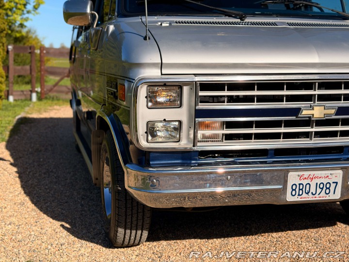 Chevrolet G20 5.0 V8 Tra-Tech 1.majitel 1986