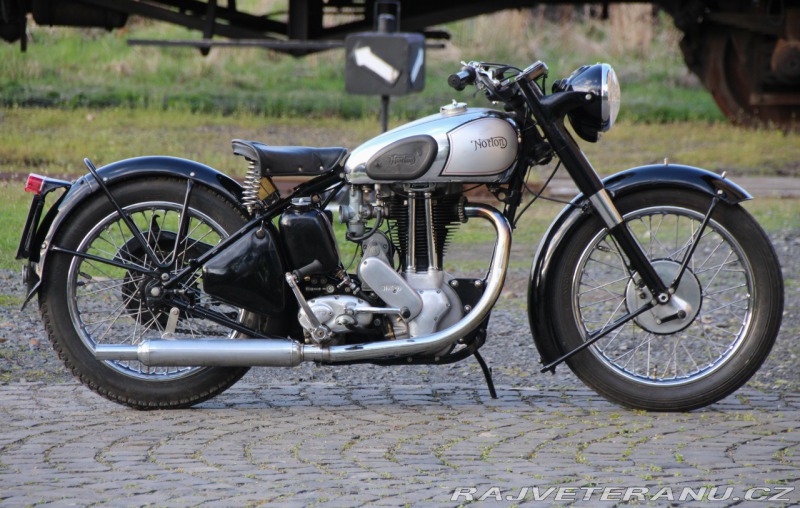 Norton Ostatní modely 18 OHV - 500cc -Bílé SPZ