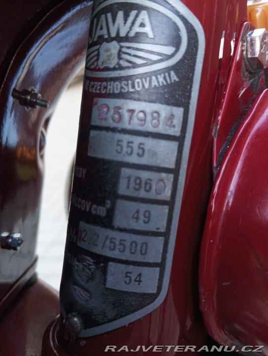 Jawa 50 555 1960