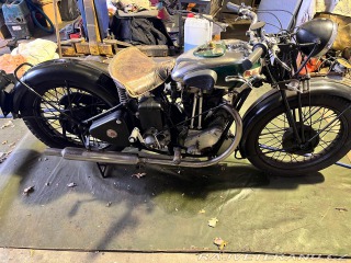 BSA  B33 500 Bluestar