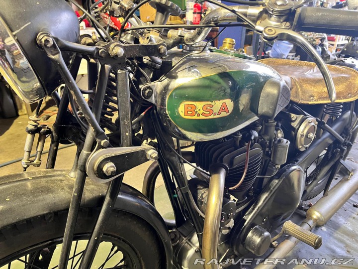 BSA Ostatní modely B33 500 Bluestar 1934