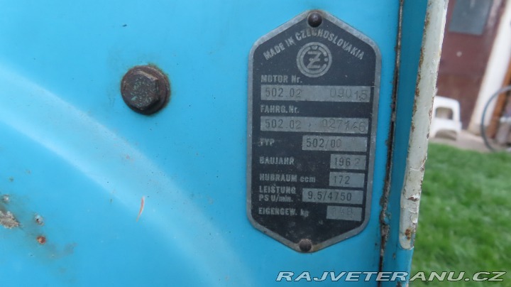 ČZ 175 502 1962