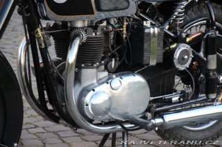 BSA A10 OHV - 650cc - Bílé SPZ 1950