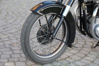 BSA A10 OHV - 650cc - Bílé SPZ 1950