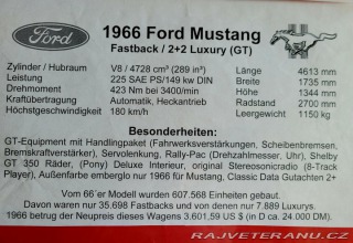 Ford Mustang Fastback 1966