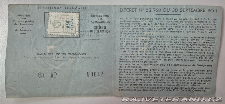 Ostatní značky Ostatní modely Gima 1954