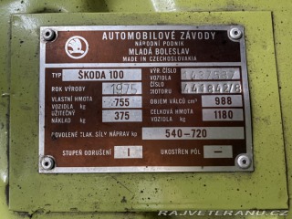 Škoda 100 722 1975