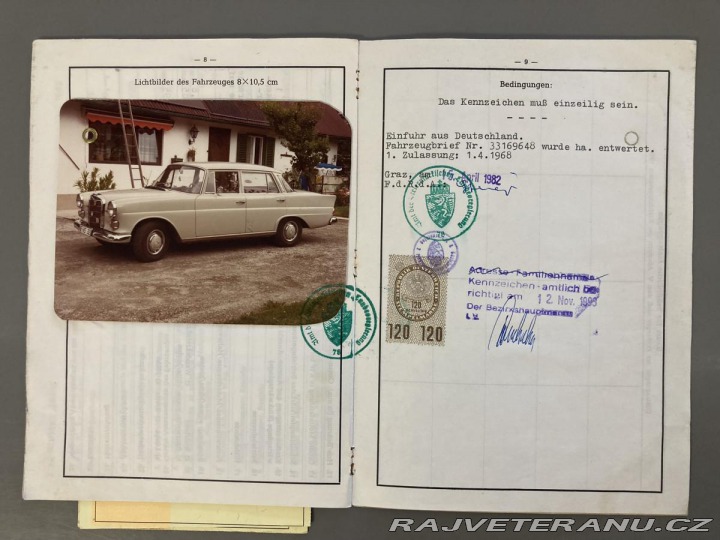 Mercedes-Benz 200 200D 1968