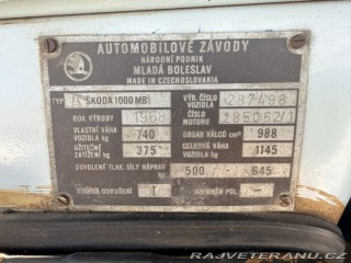 Škoda 1000 MB  1968