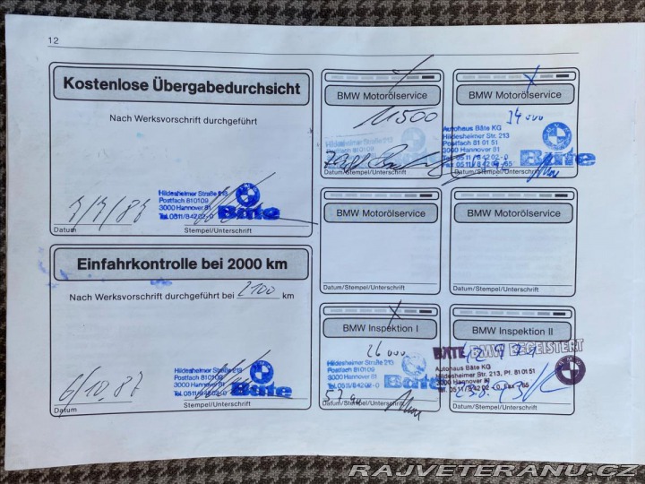BMW 3 2.7 325e 114.450km! Plná 1987