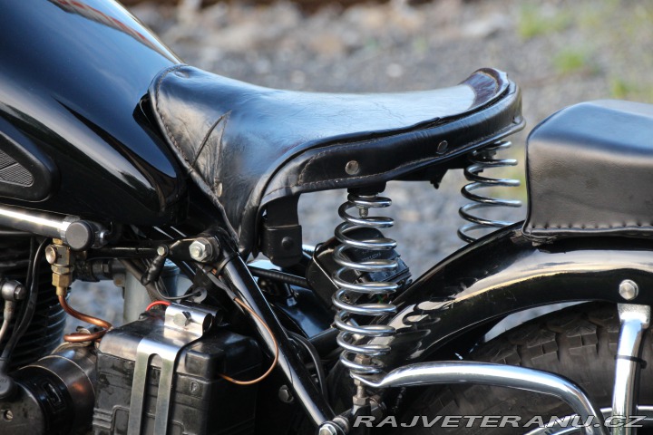 BSA B31 OHV - 350cc - Bílé SPZ 1952