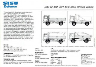 Ostatní značky Ostatní modely Sisu Masu 150 1990