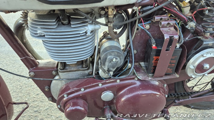 BSA Ostatní modely B33 1953