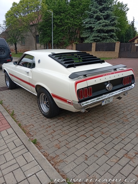 Ford Mustang Mach1 manuál 1969