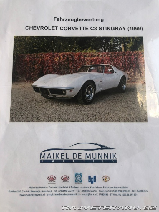 Chevrolet Corvette c3 1969