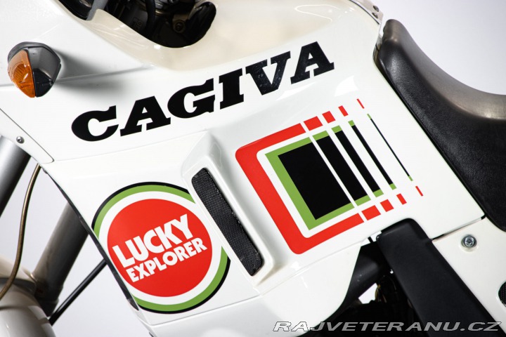 Ostatní značky Ostatní modely Cagiva N90 125 LIVREA LUCKY EXPLORER 1990