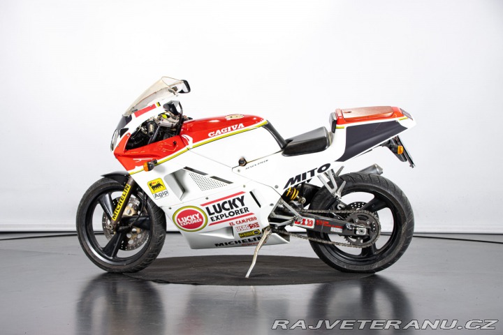 Ostatní značky Ostatní modely Cagiva MITO 125 LIVREA LUCKY EXPLORER 1990